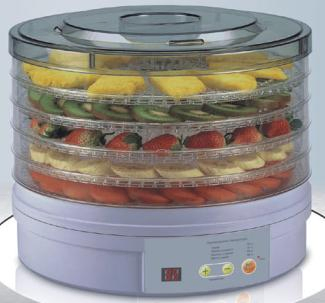 5 Tray 250W Food Dehydrator with Digital Panel