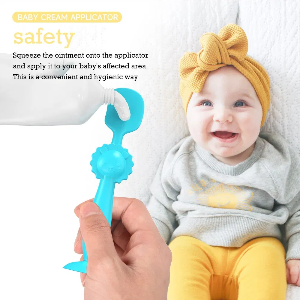 Baby Butt Care Medical Silicone Brush Safety Baby Body Lotion Applicator