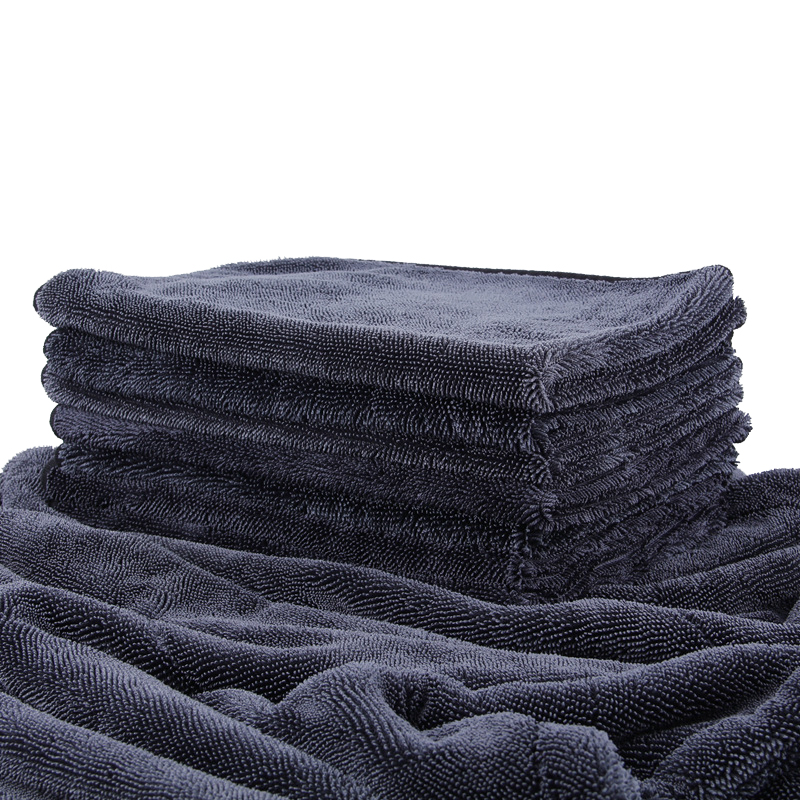 Multipurpose Microfiber Twisted Car Towel Lint and Scratch Free Cleaning Cloth