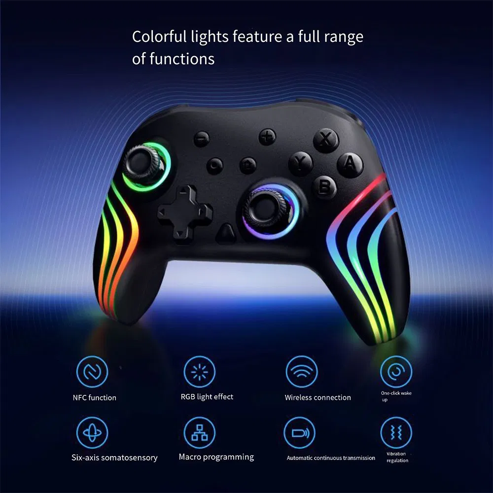 Manufacturers Gaming Gamepad Wireless NFC Multi-Platform PC Mobile Computer Game Controller for Switch