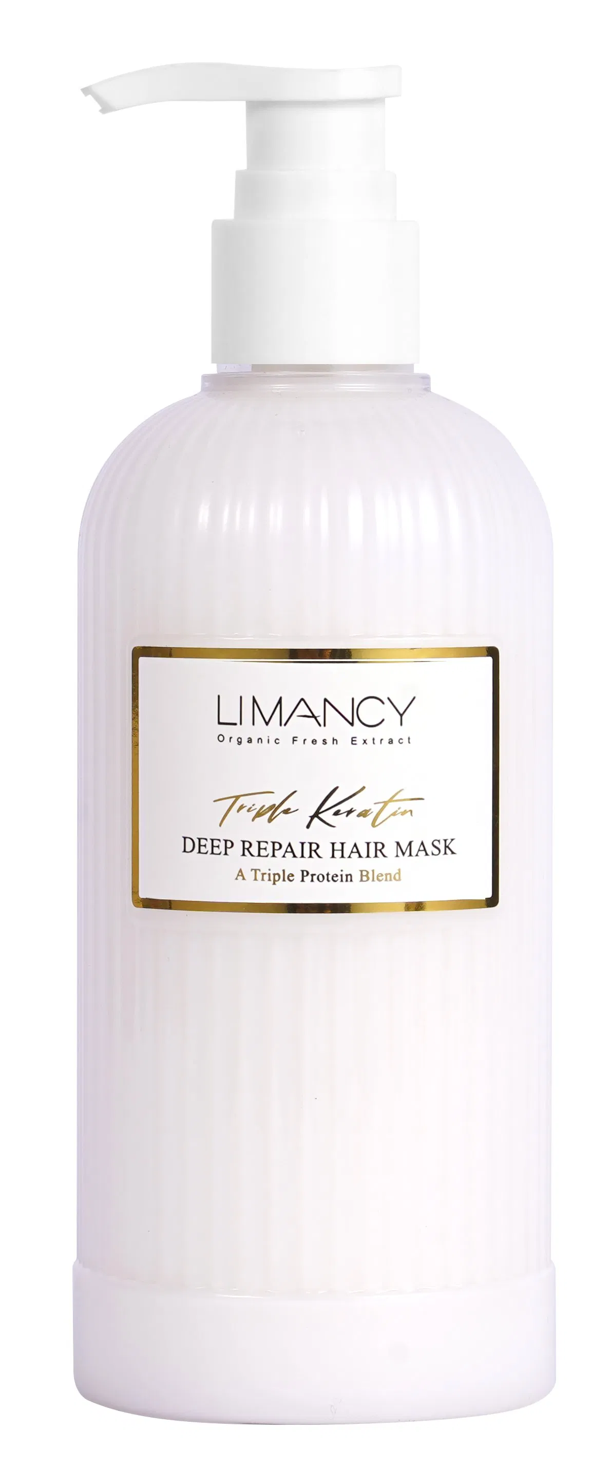 OEM ODM Triple Keratin Hair Mask for Deep Repair Nourishment