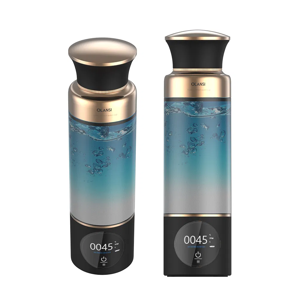 High-Tech Smart Portable Hydrogen-Rich Water Bottle