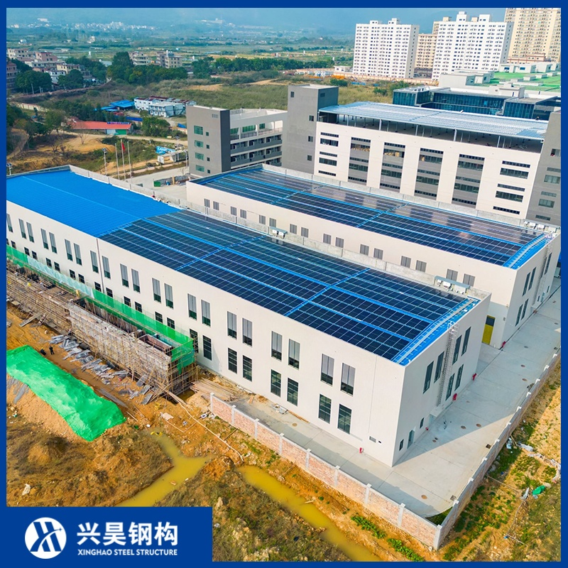Customized Metal Prefab Prefabricated House Modular Building Steel Construction Structure for Warehouse Garage Station Stadium and Industrial Workshops