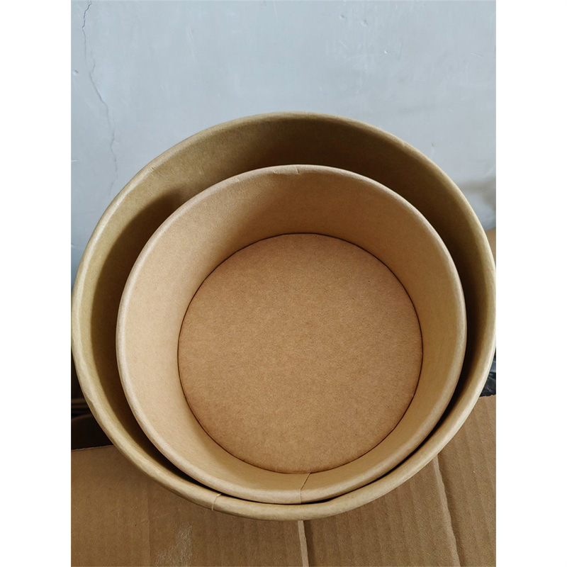 Good Sealing Performance Paper Bowls Soup Packing Box with Lid