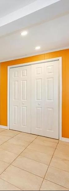 Interior MDF Wooden Door Solid Shaker Door Prehung with Frame