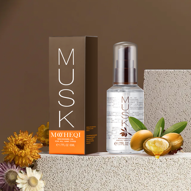 Mocheqi Private Label Smoothing Shiny Argan Hair Oil