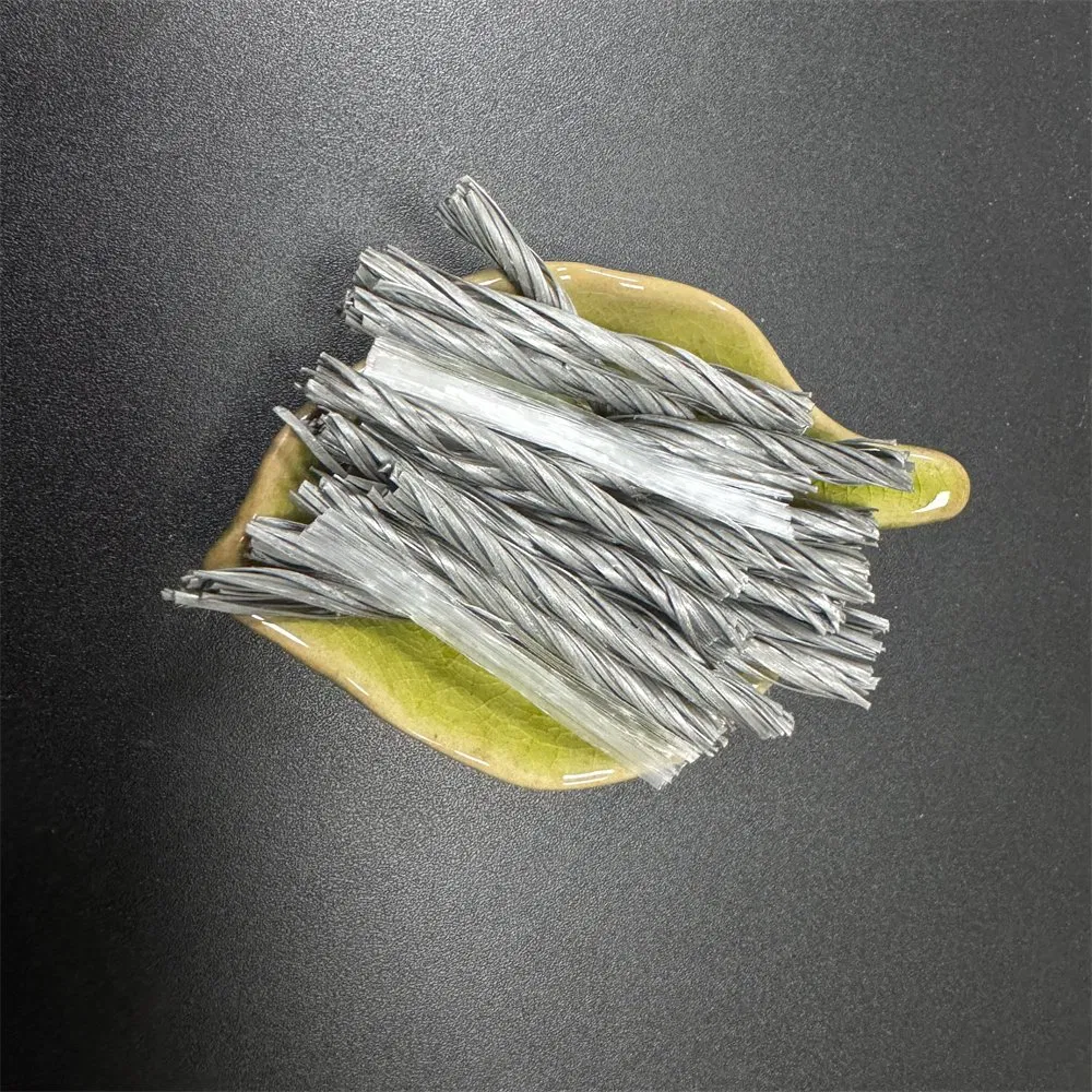 High Break Strength PP Fiber Hybrid Type for Industrial Floors and Pavements