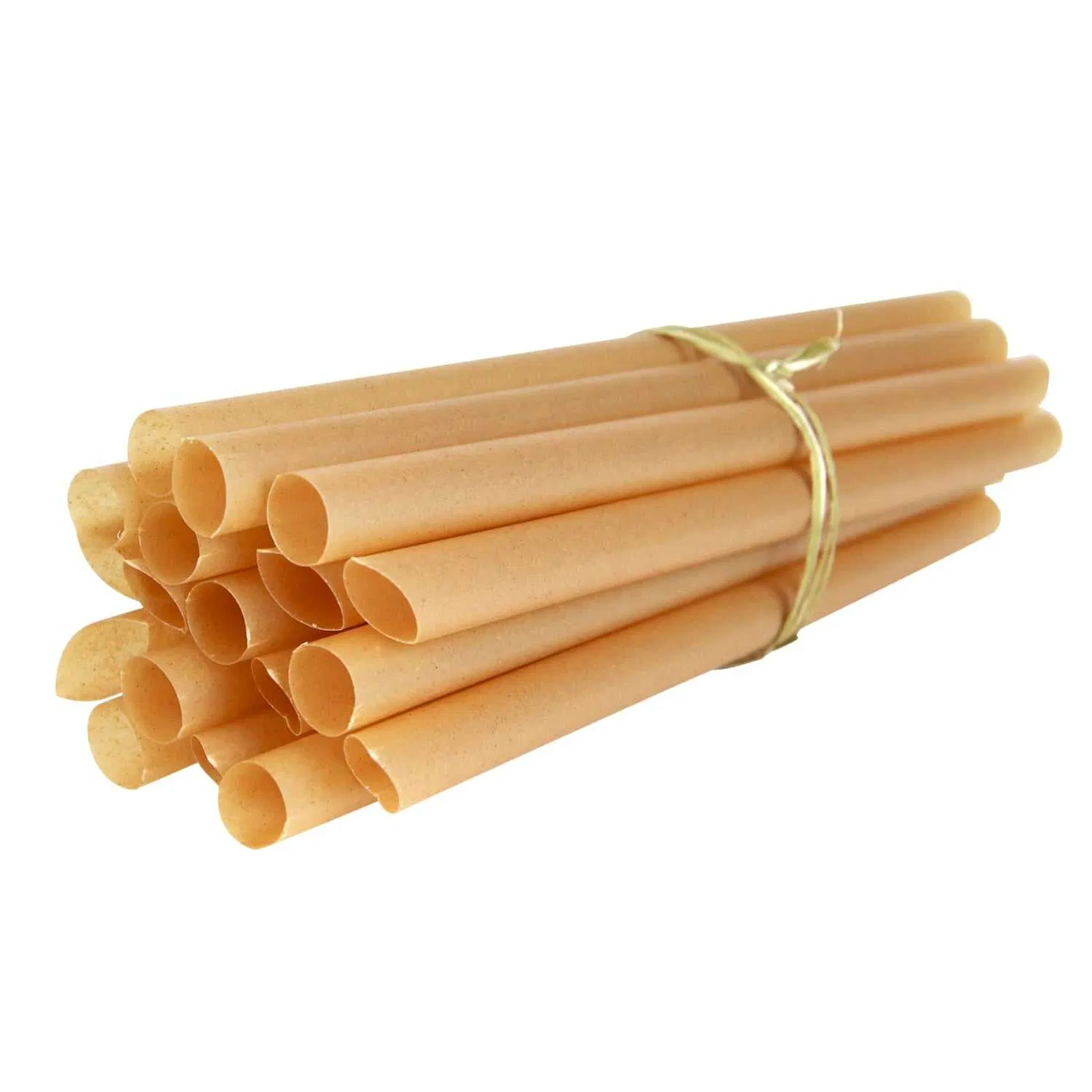 Eco-Friendly PLA Plastic Drinking Straws Biodegradable Sugarcane Fiber Bubble Tea Kitchen Christmas Halloween Decor