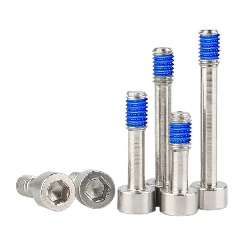 Stainless Steel M2 M3 M4 M5 M6 Hex Socket Cap Head Captive Screw with Thread Locker Patch