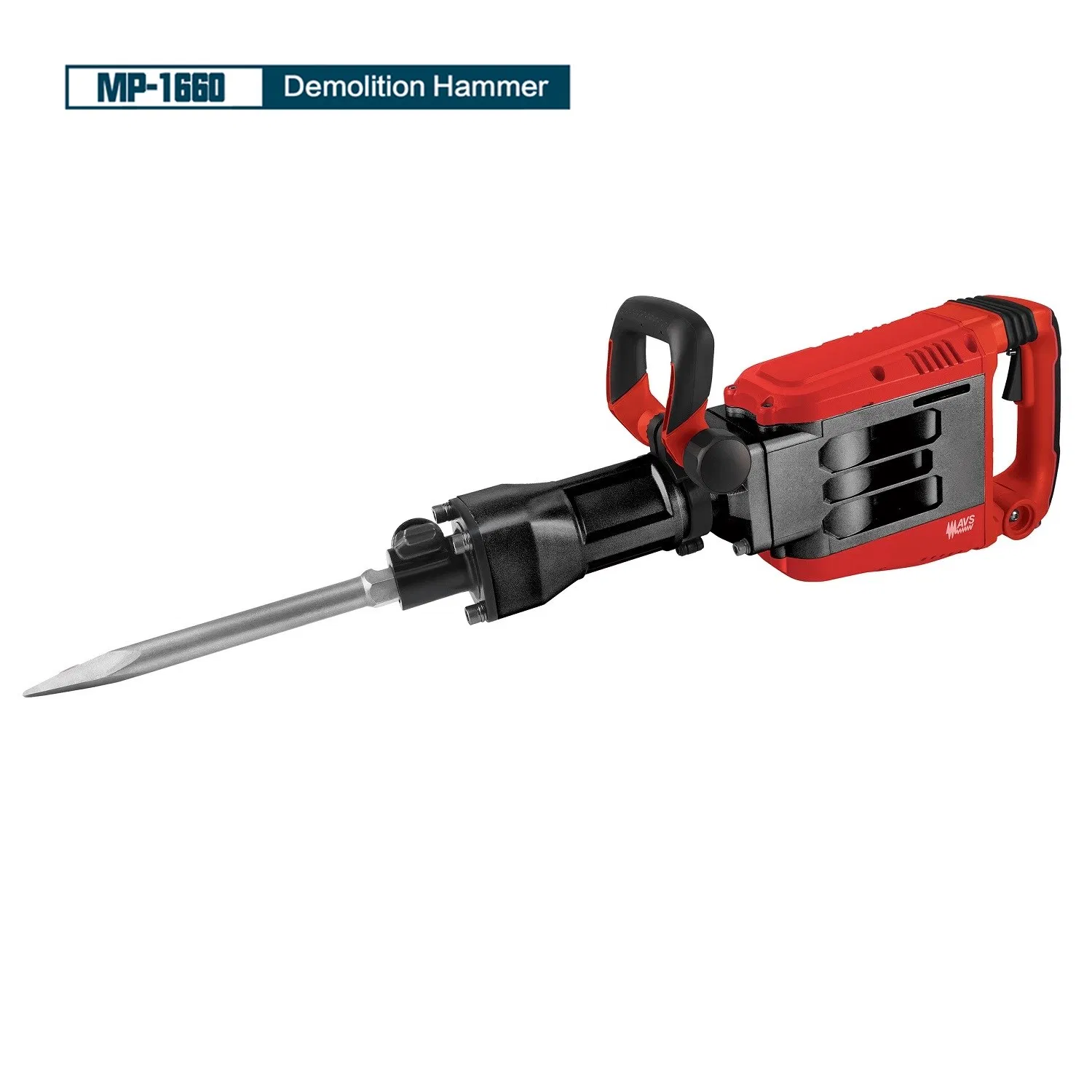 Demolition Hammer 1600W Electric Pick Industrial Grade Concrete Wall Demolition Hammer