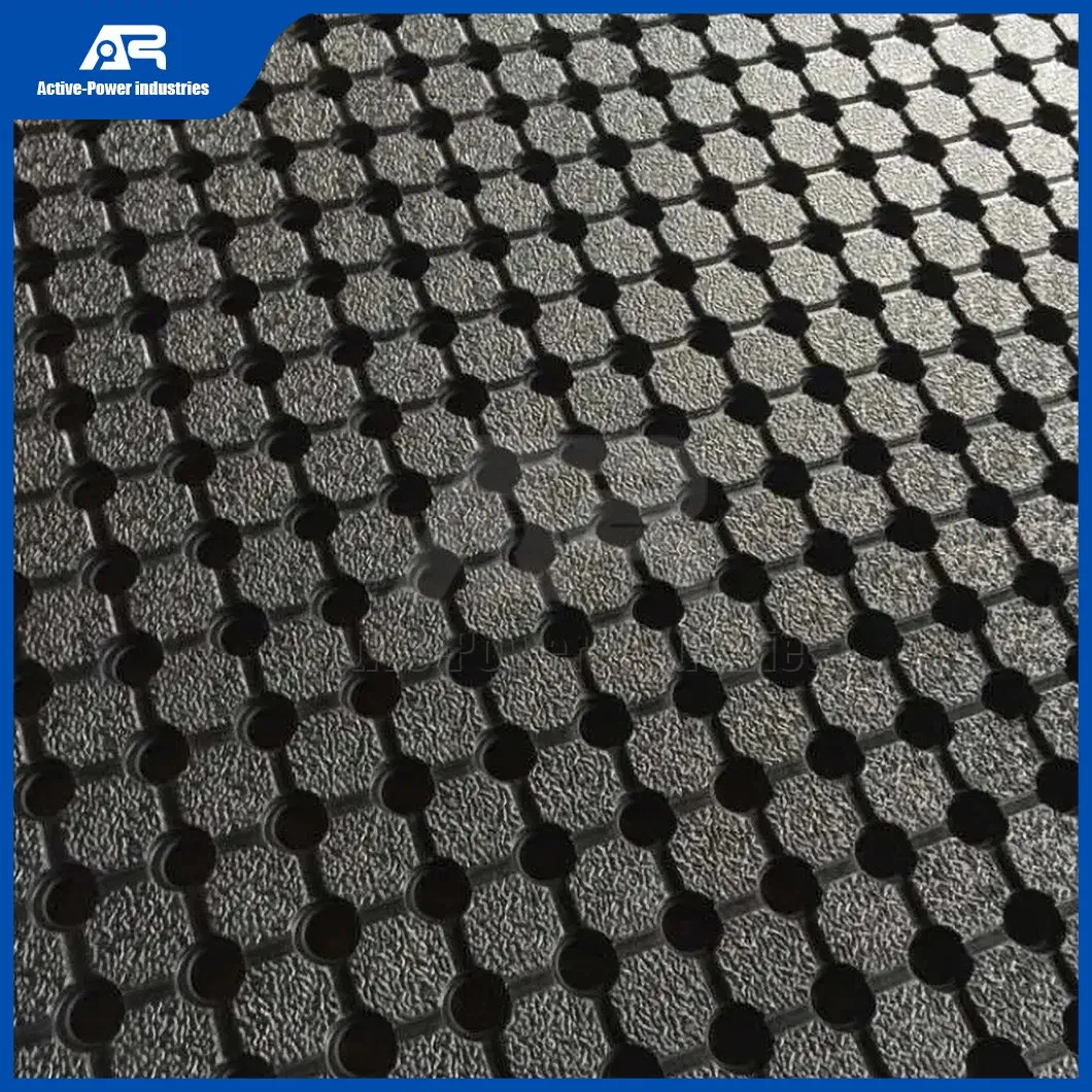 Active-Power Industries Rubber Flooring Suppliers China Waterproof Anti-Slip Heavy-Duty Truck Bed Rubber Mat