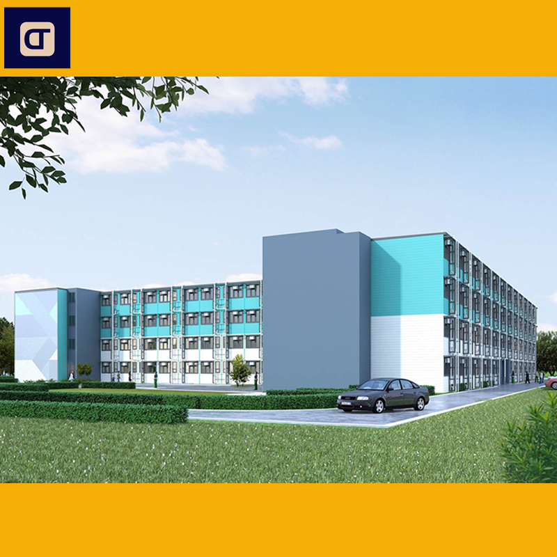 Modular Prefabricated Steel and Concrete Structure Residential Apartment Prefabricated Housing