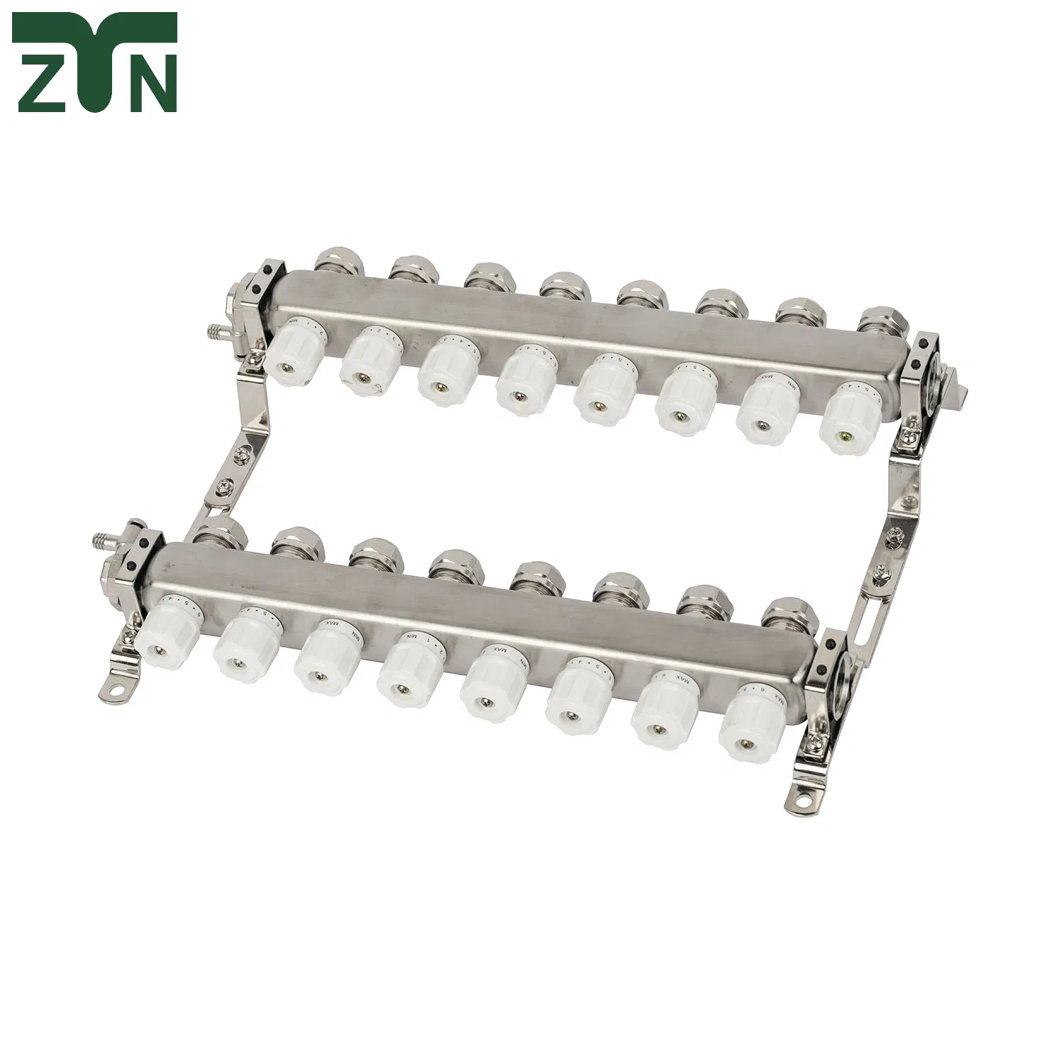 Floor Heating Systems & Parts Manifold with G NPT R ISO7 Thread