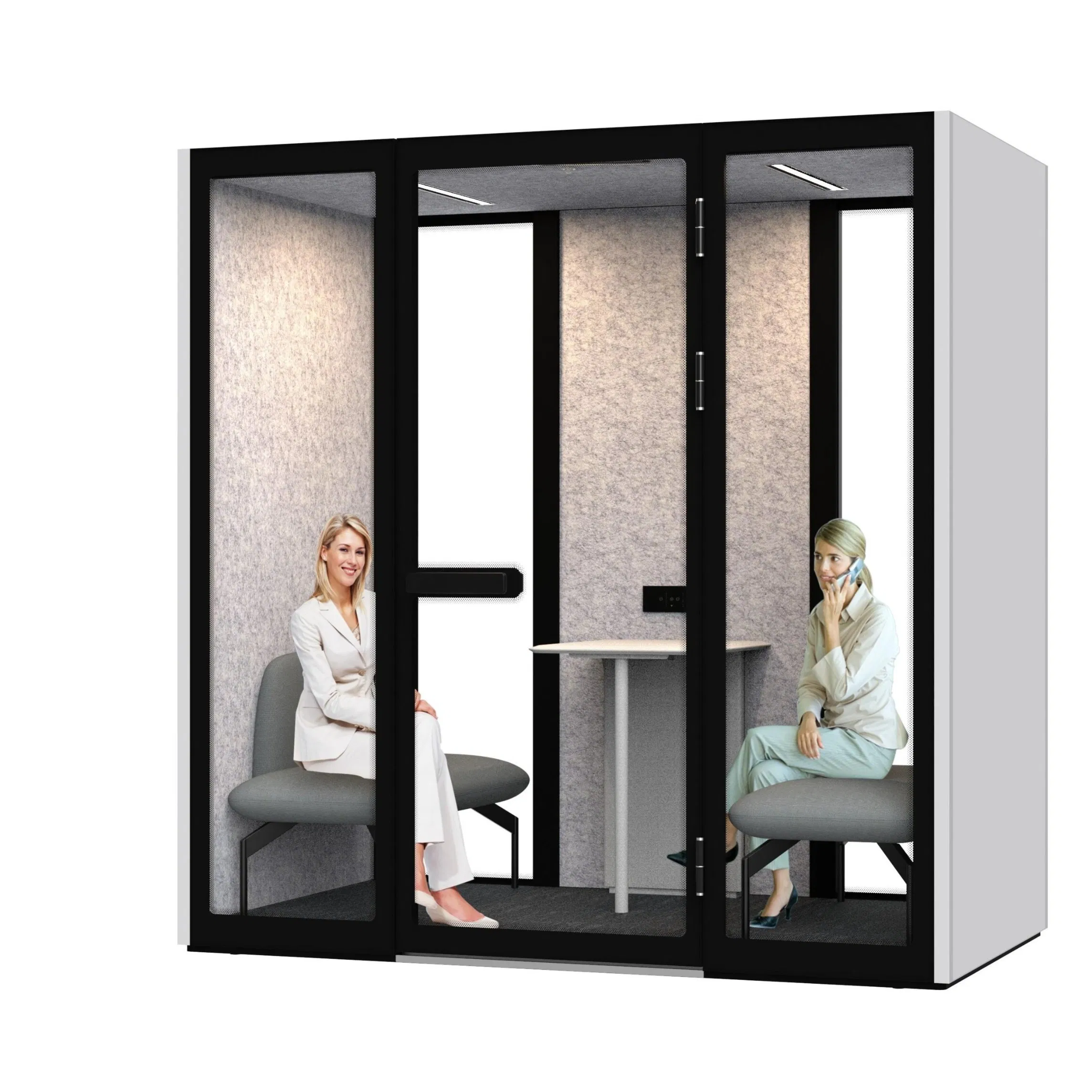 Manufacturer Customized Soundproof Phone Pod Office Building Booth