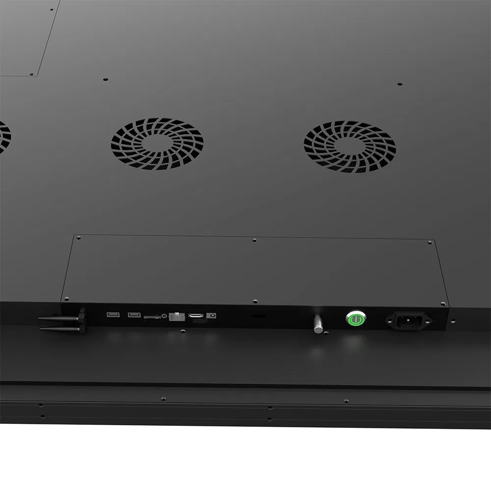 2500nits 86" Digital Hanging LCD Display Window Facing Android Digital Signage