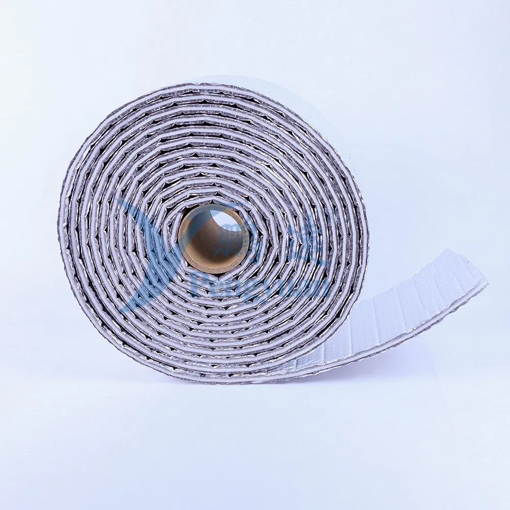 Aluminum Foil Metallized Pet Laminated Double Bubble EPE Foam Insulation Sheet Roof Insulation