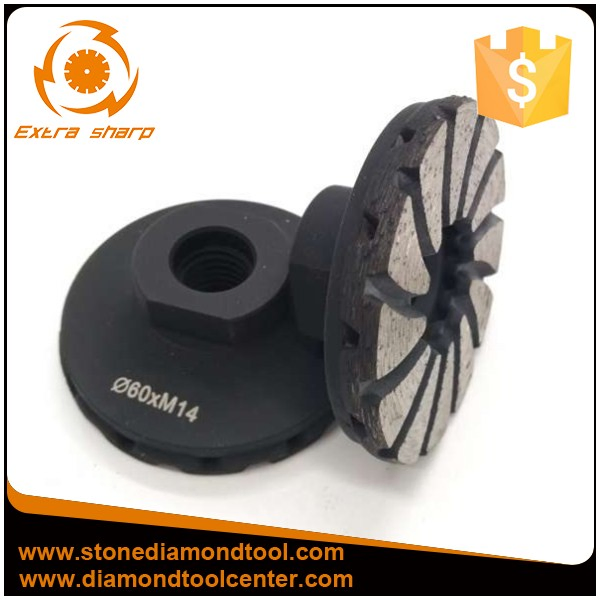 60/80/100mm Diamond Metal Grinding Cup Wheels for Floor