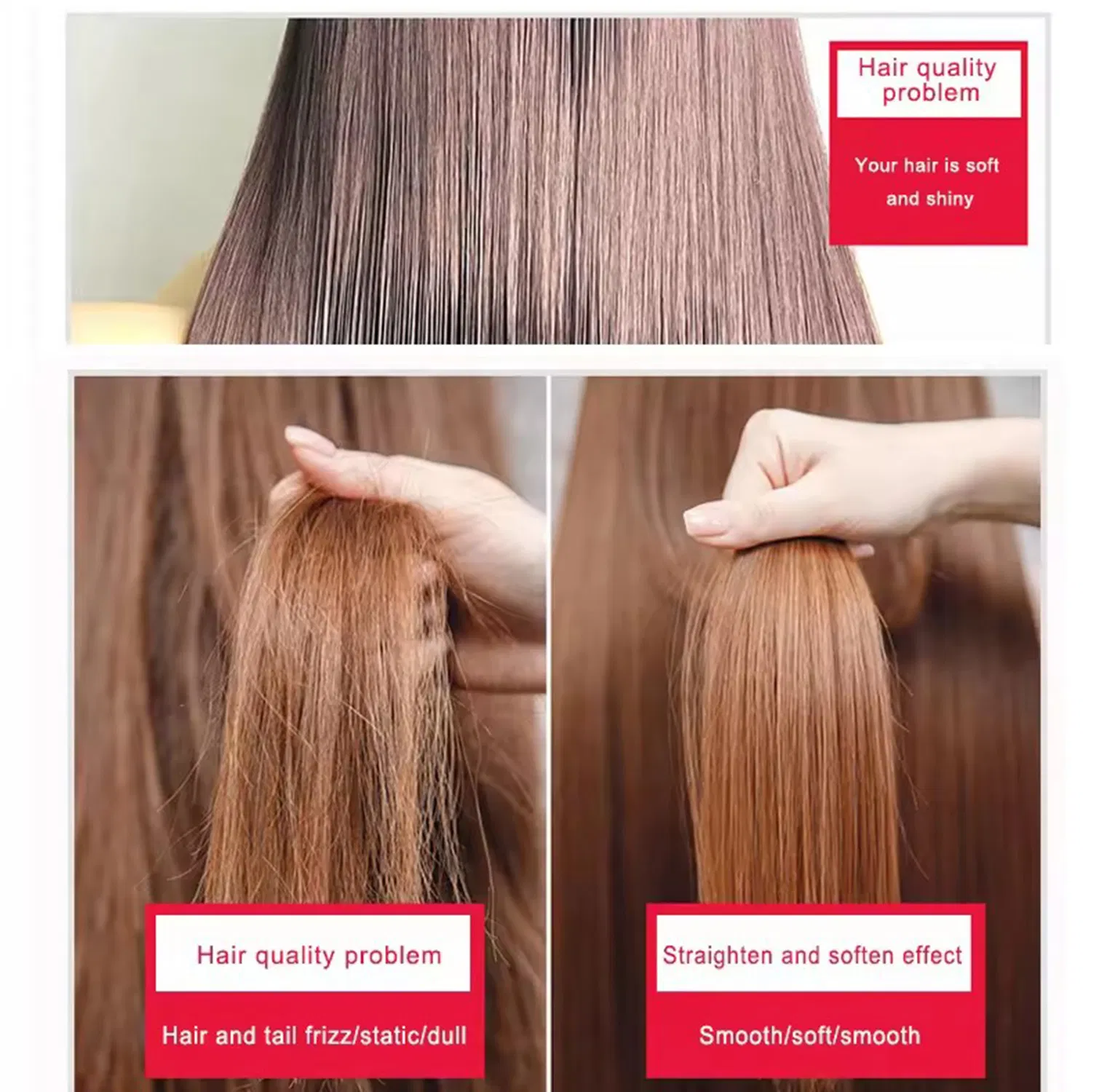 Professional Hair Rebonding Treatment Cream for Silky Straight Locks