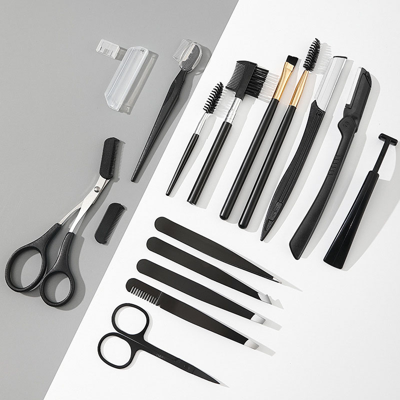 Factory Price Eyebrow Clip Knife Eyebrow Cutting Kit