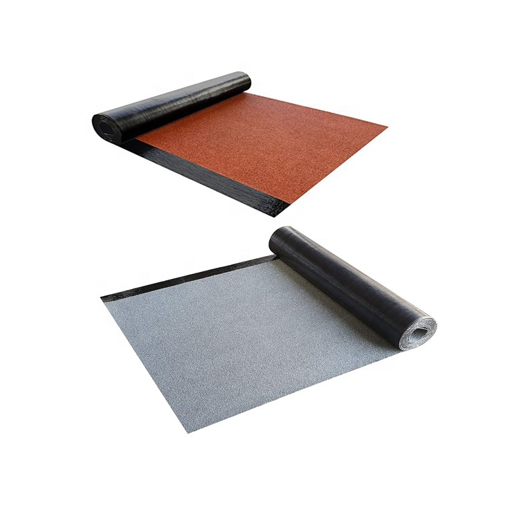 Black Stone Modified Bitumen Waterproof Membrane for Road and Bridge