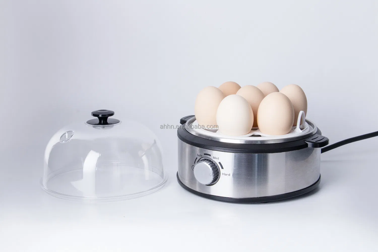 Household Kitchen Automatic Egg Cooker Machine 7 Egg Capacity Electric Egg Boiler