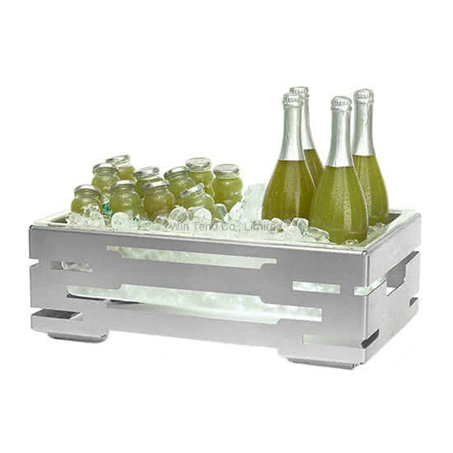 Stainless Steel Cooling Tray Pack for Display