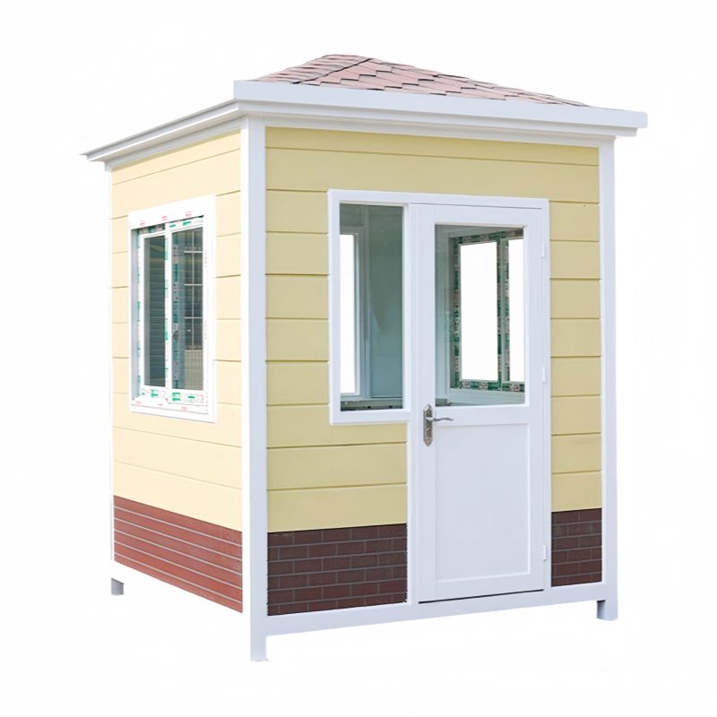 Manufacturer Outdoor Portable Steel Structure Luxury Modular Mobile Modern Prefabricated Security Guard Container Houses for Sentry Kiosks