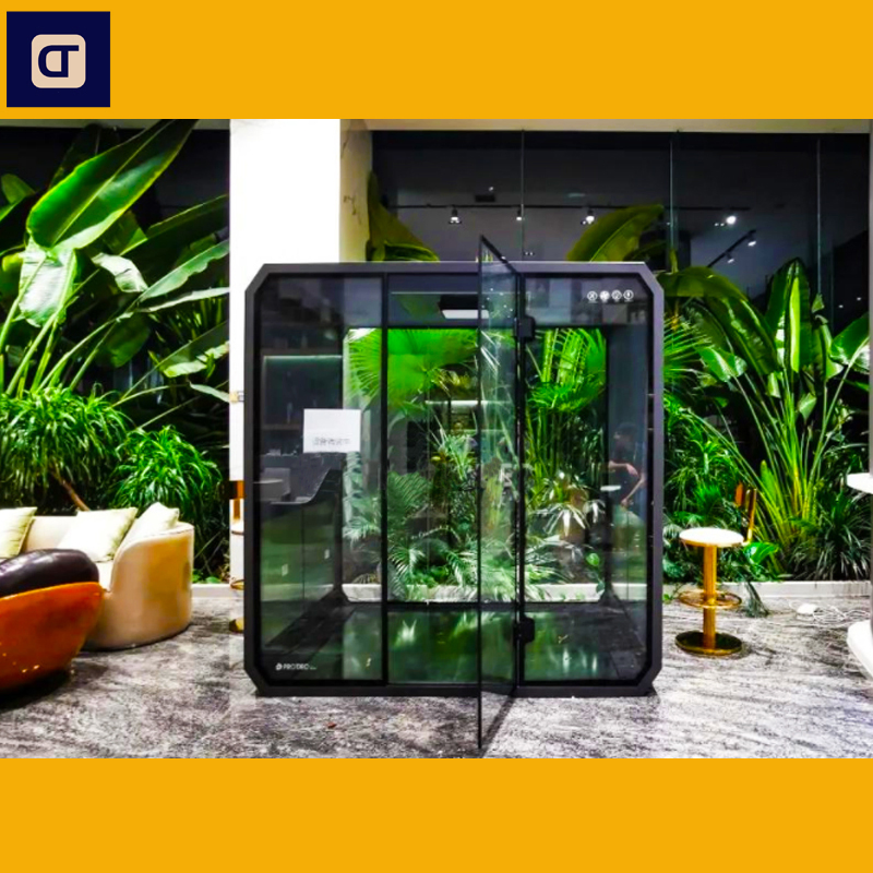 Good Soundproof Private Space Indoor Office Pod Phone Booth for Co-Working Space