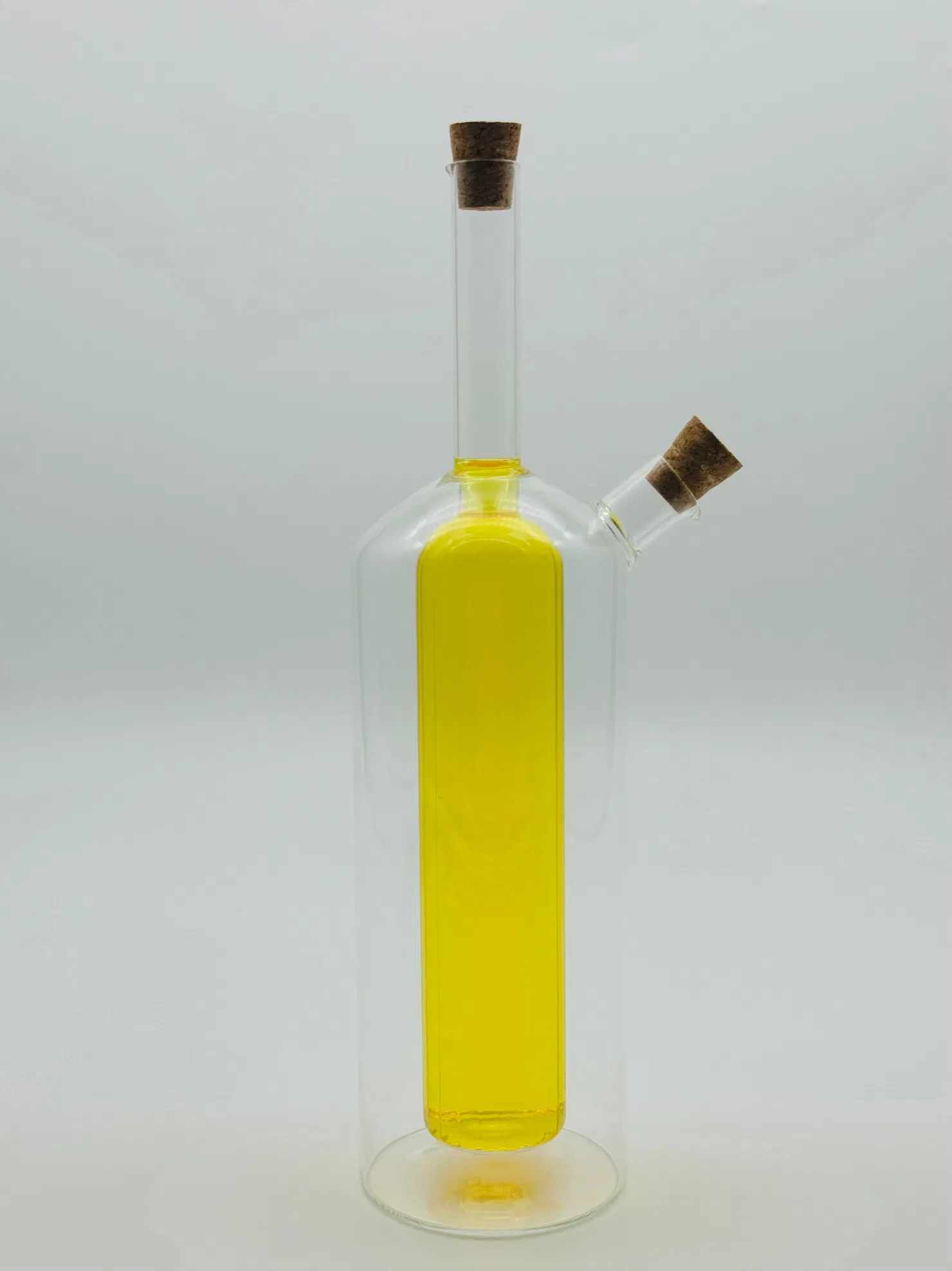 Premium Oil and Vinegar Dispenser Bottle Set for Culinary Use Soy Bottle Vinegar Bottle Oil Bottle Glass Bottle High Borosilicate Glass Bottle