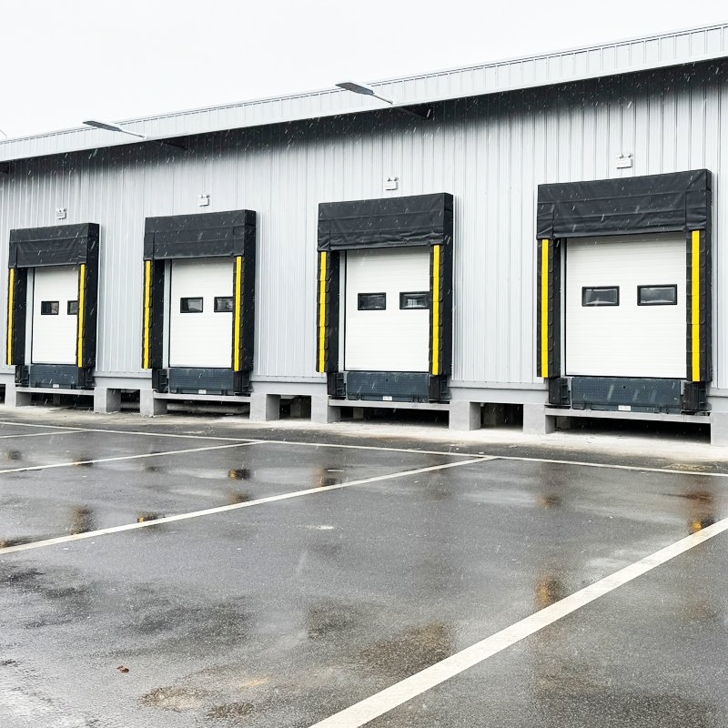 Industrial Energy Efficient Insulated Electric Insulation Sectional Doors