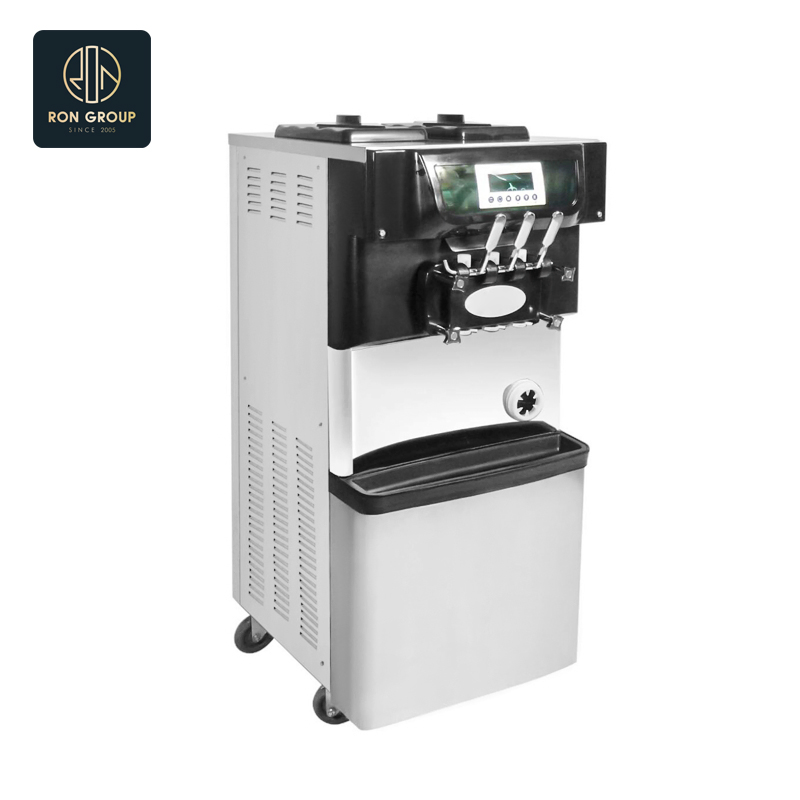 Commercial Grade Ice Cream Machine with Easy Cleanup Features