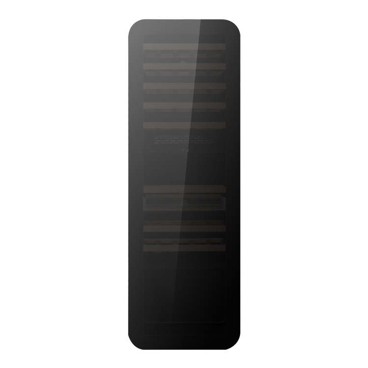 New Products 60 Bottles of Wine Cooler with Full Black Door Frame