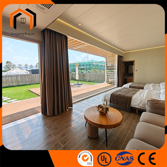 Custom Modular Residential Garden Pods Luxury Camping Pods Container Residential Apple Cabin