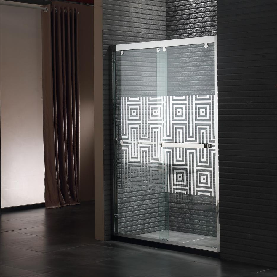 Dewo Modern Stainless Steeltempered Glass Shower Screen High Quanlity Carton Packaging (PP6602)