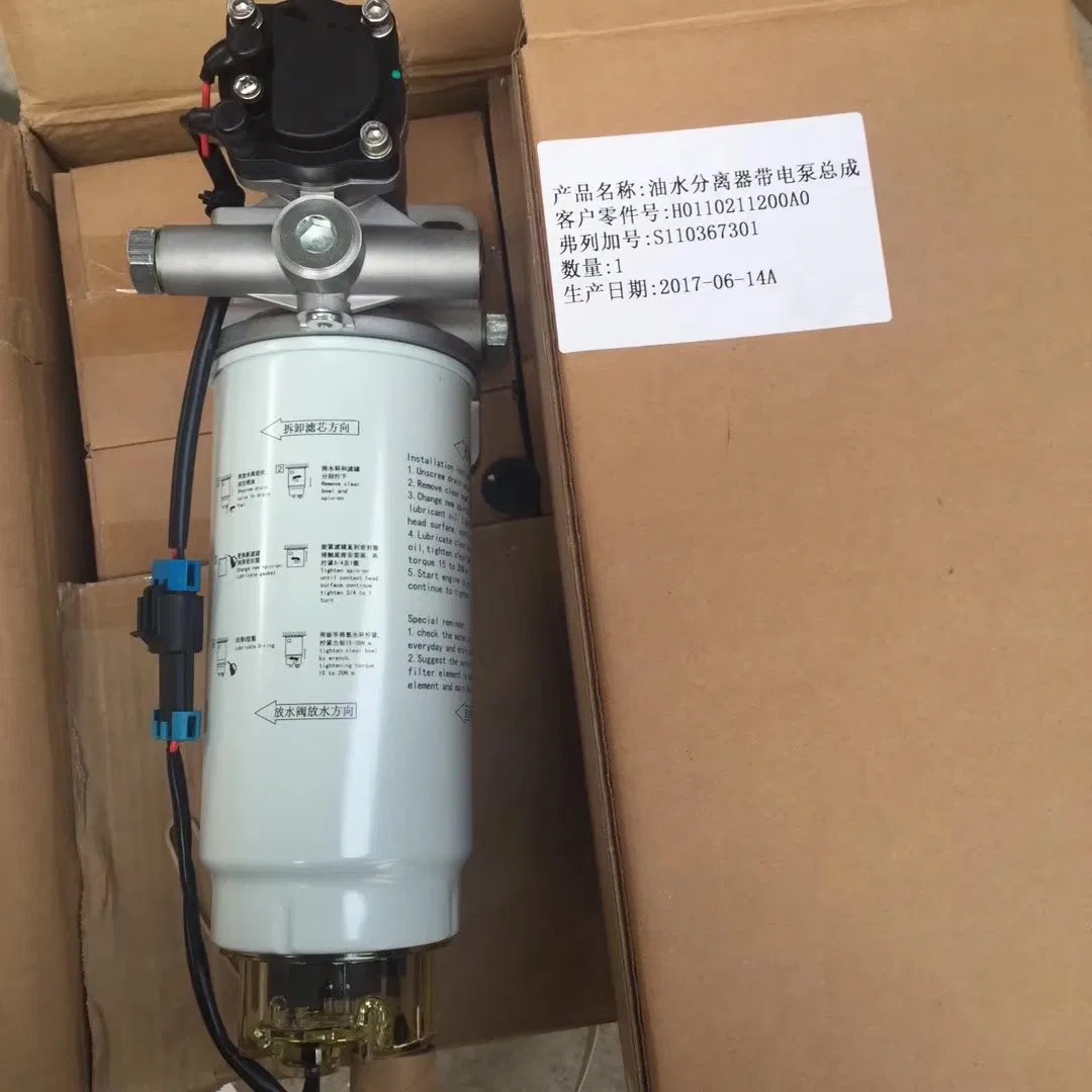 Стартер Bosh QDJ2845C для дизельного двигателя Weichai WP12