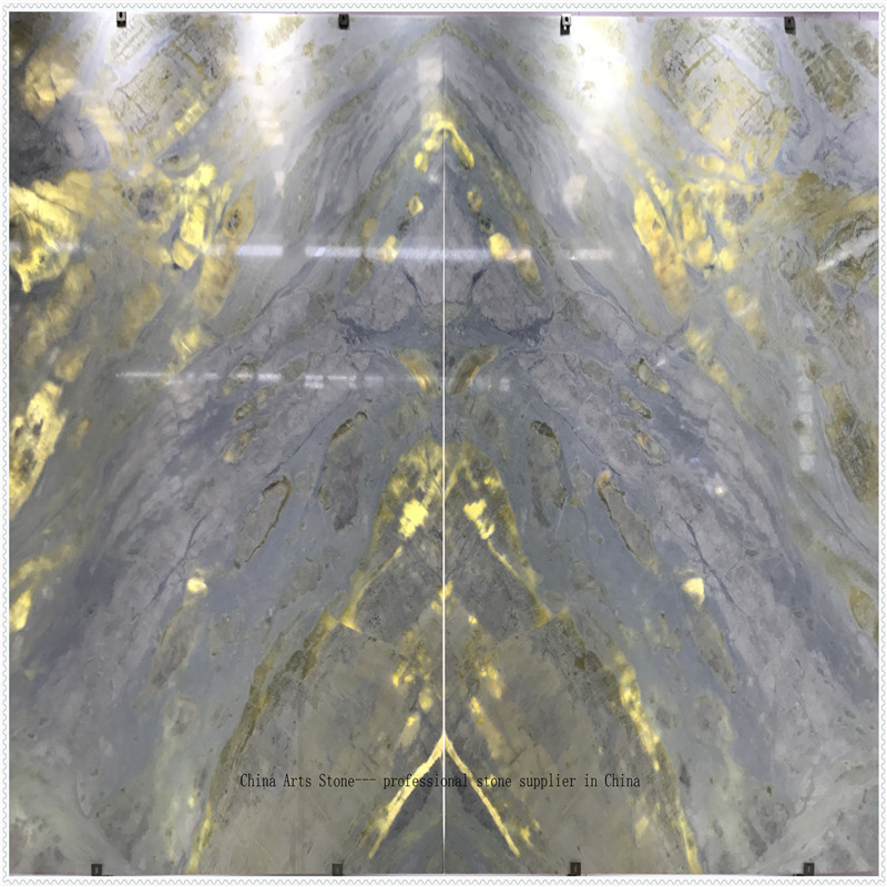 Blue White Beige Marble Onxy for Building Material Tile (white onxy)