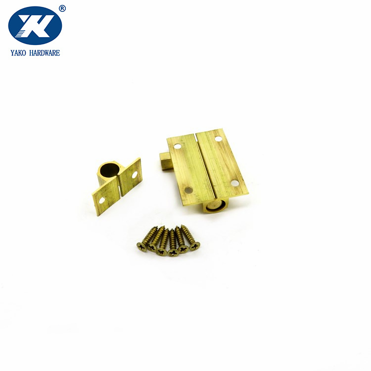 2" 3" 4" 6" 8" 12" Solid Brass Door Latch Bolt with Screws Slide Barrel Bolt