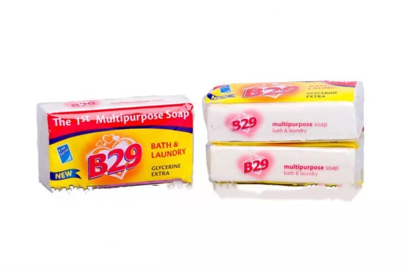 Best-Selling B29 Solid Laundry Soap Bar Multipurpose Anti-Bacterial Botanical Soap Bar for Washing Clothing Lemon Fragrance
