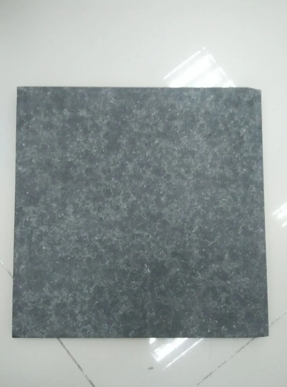 Flamed Black Pearl Basalt Tile