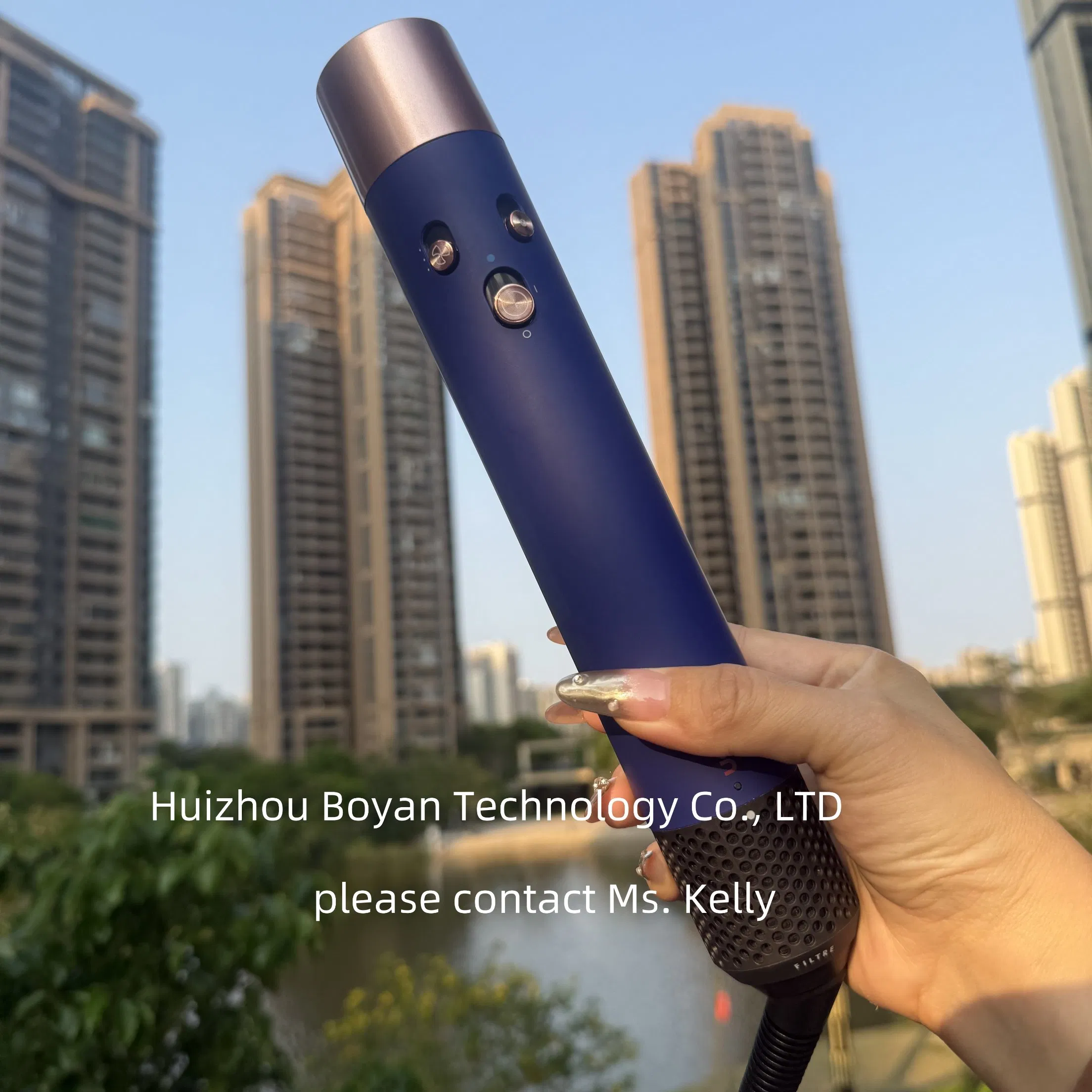 Top Quality Complete Long Salon Effect Styler Hair Dryer Airwrap HS05