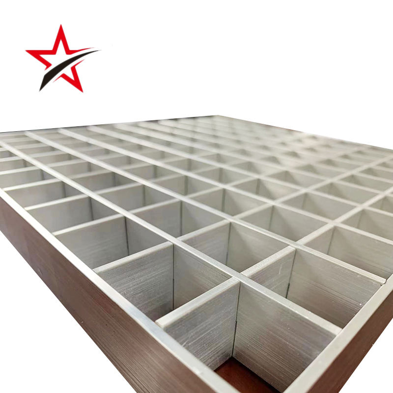 High-Strength Stainless Steel Grating for Walkways Drainage Systems Heavy Industrial and Marine