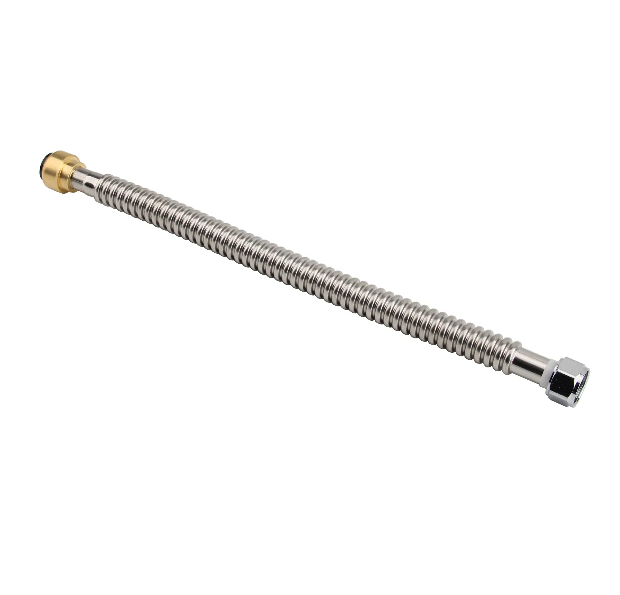 Superb Corrugated Water Heater Connector, Stainless Steel