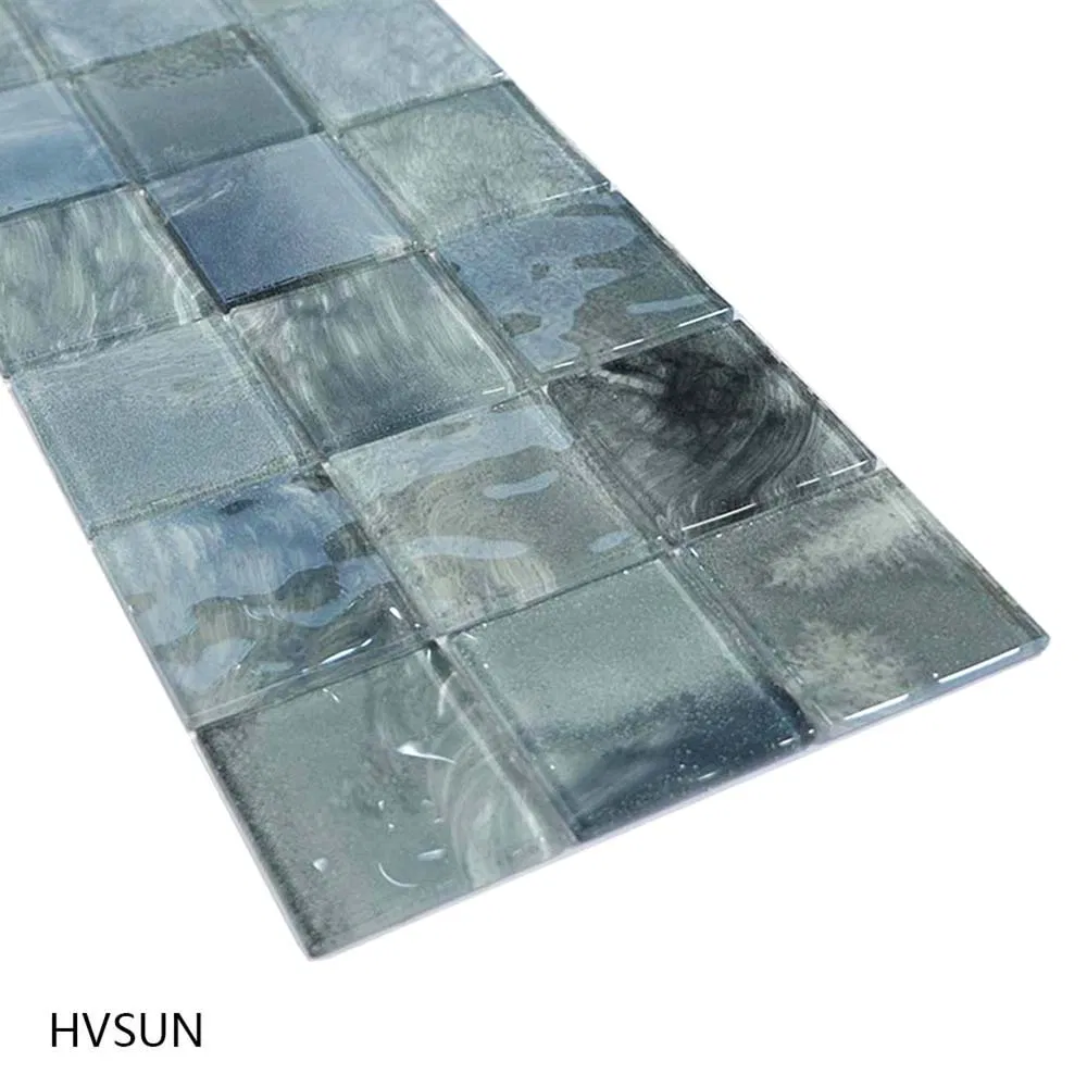 Glass Mosaic Tile for Bathroom Tiles Swimming Pool Home Decoration High Quality Durable UV Protected for Hotel Resort Commercial Projects
