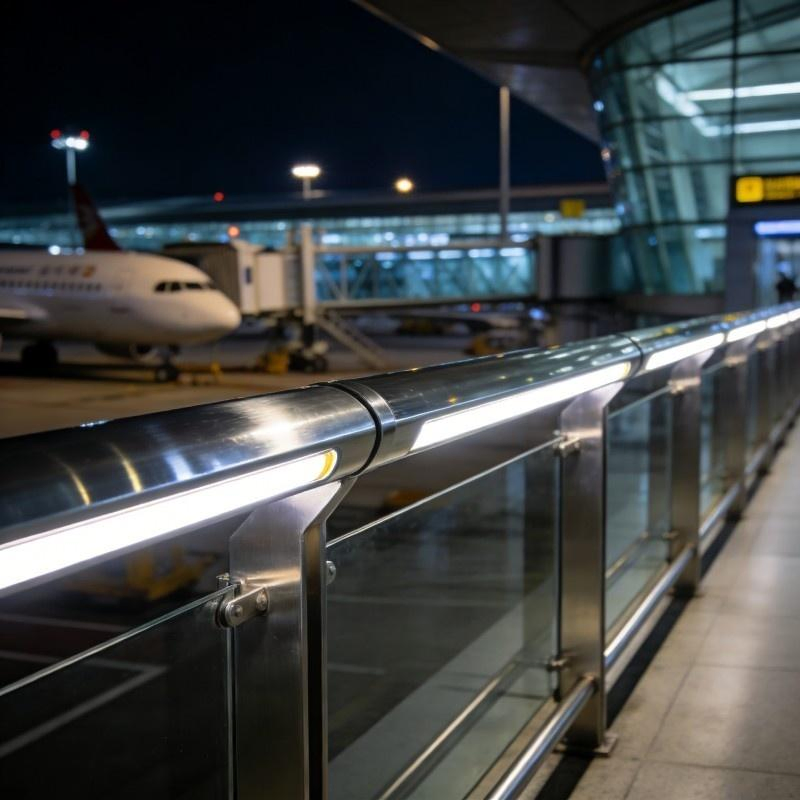 Weather Resistant Stainless Steel Railing Fence for Outdoor Installation