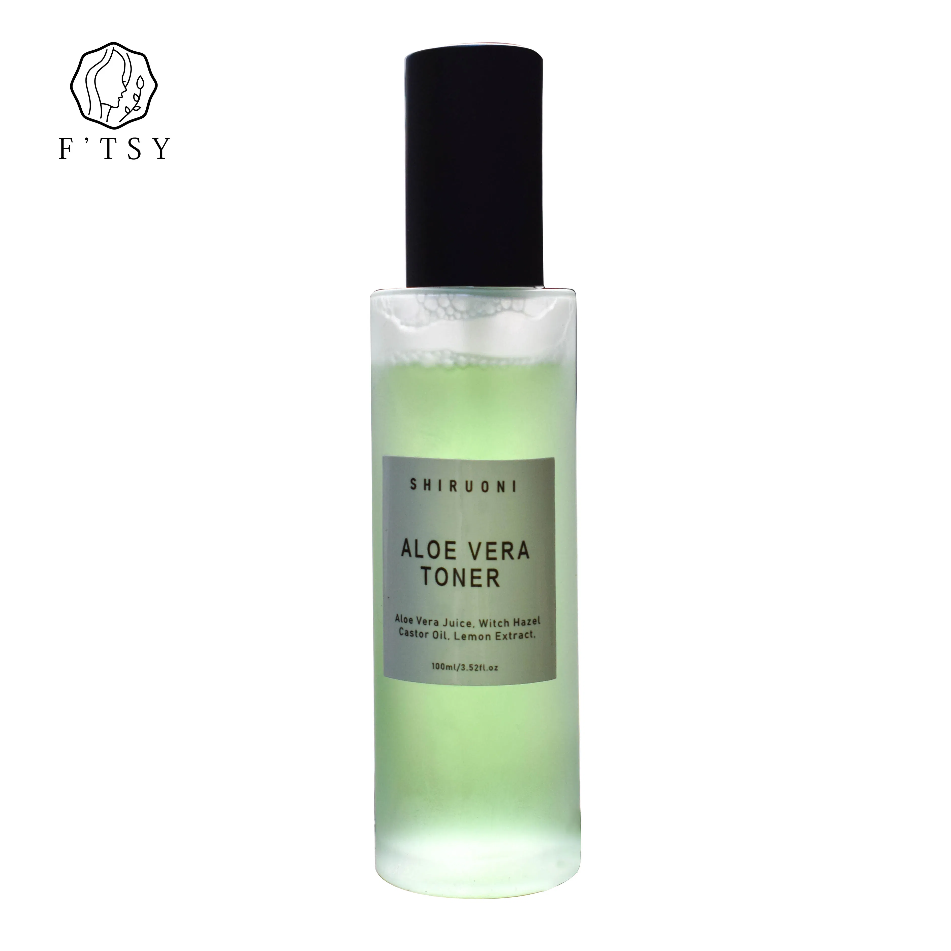 Private Label OEM Organic Hydrating Rejuvenating Moisturizing Facial Aloe Vera Face Toner Mist Spray