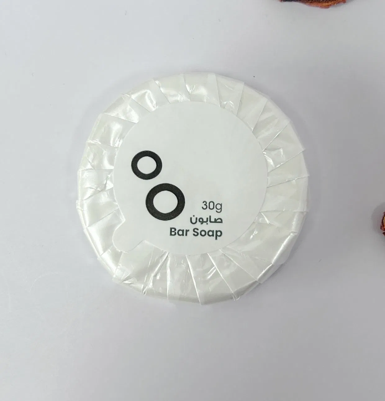 15g 25g 30g Bar Soap Pearlized Film Pleated Wrapping Soap for Hotel