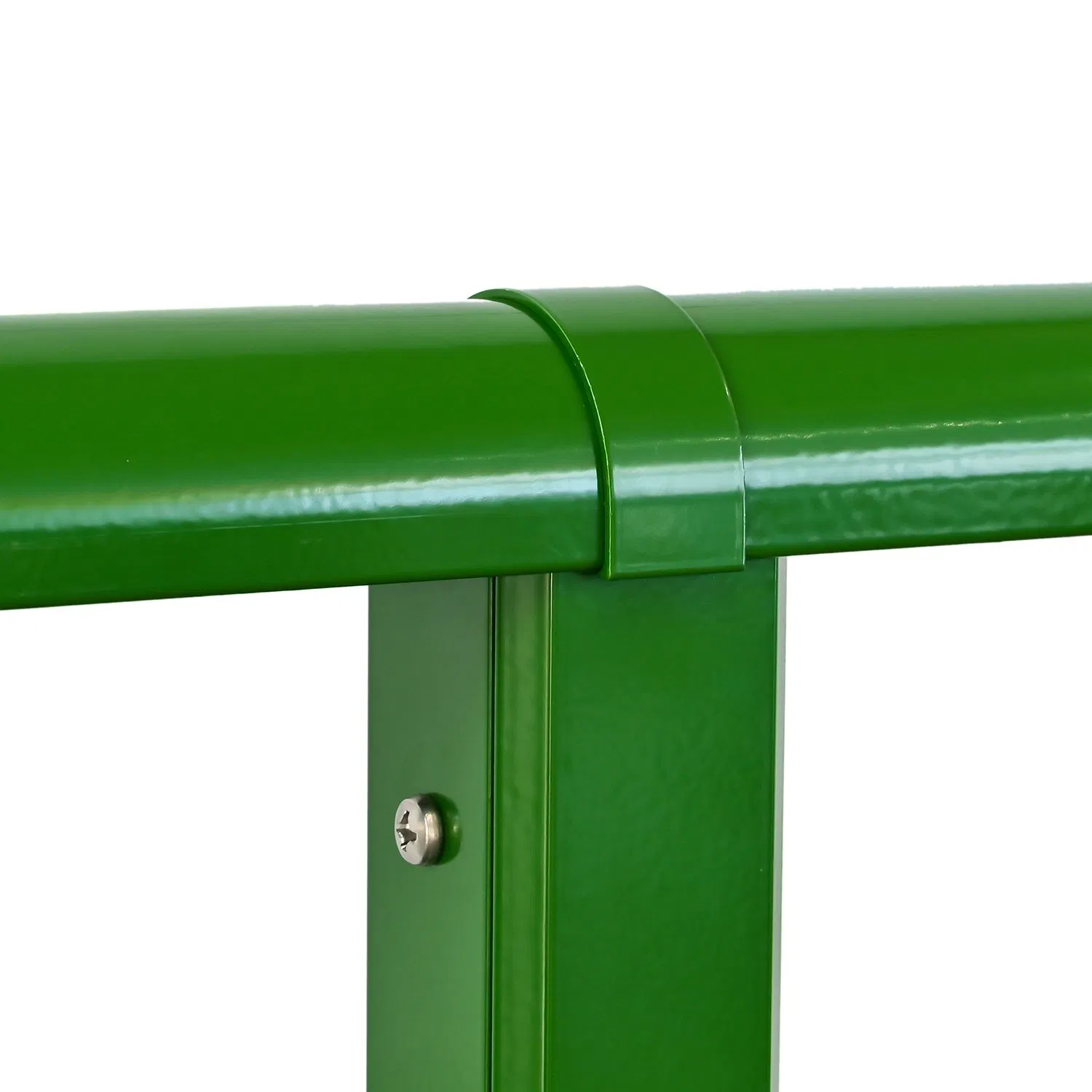 Premium Green Aluminum Railing Powder Coated Surface Finish for Fences