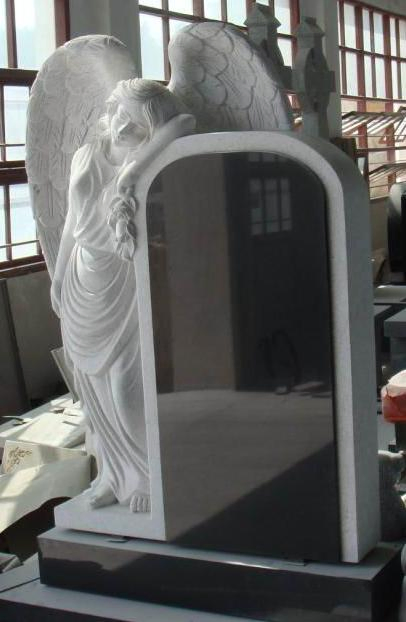 Elegant European Tombstone for Memorial Gardens and Graves