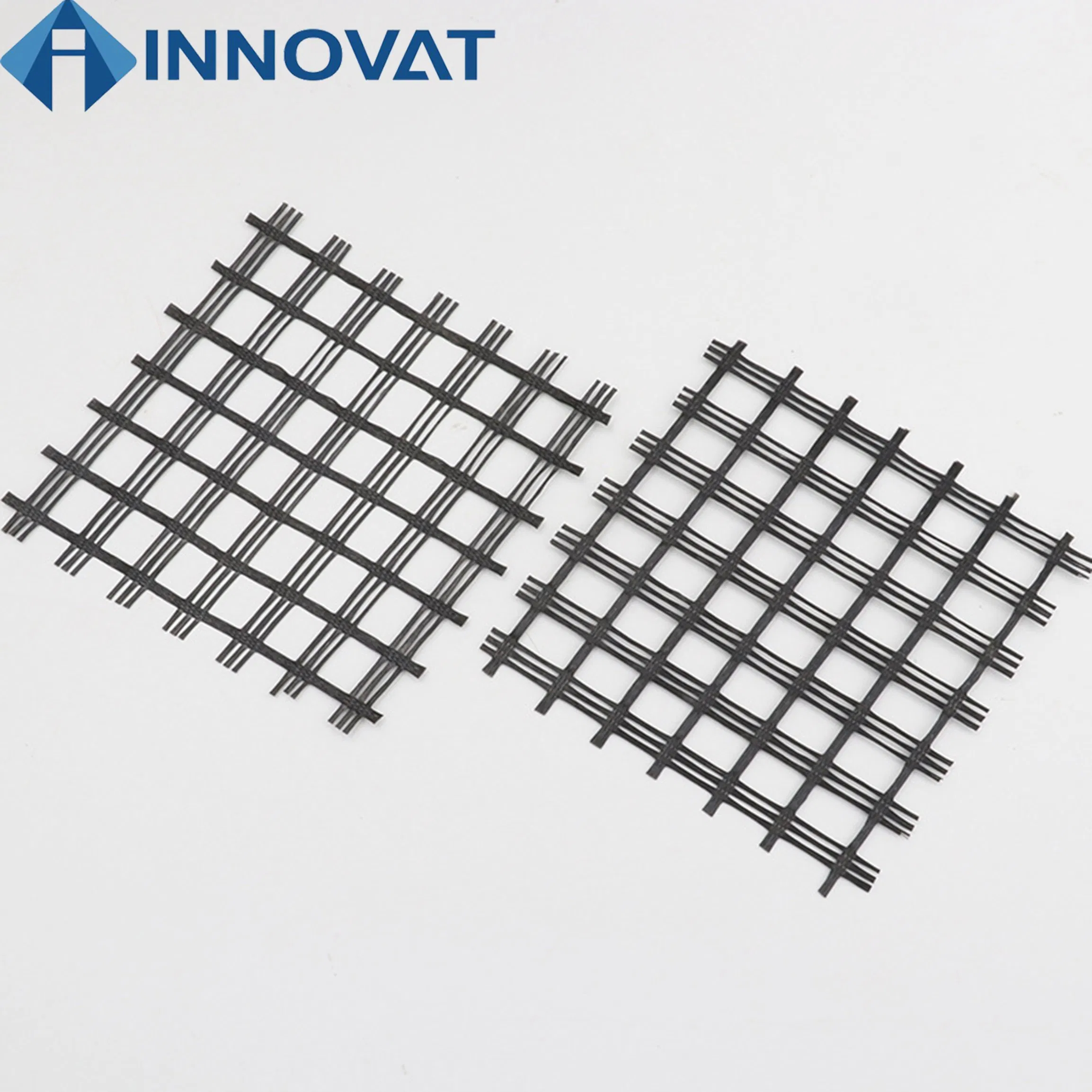 Building Material Fiberglass Fabric Geogrid Net Yarn Textile Strength and Warp Knittin