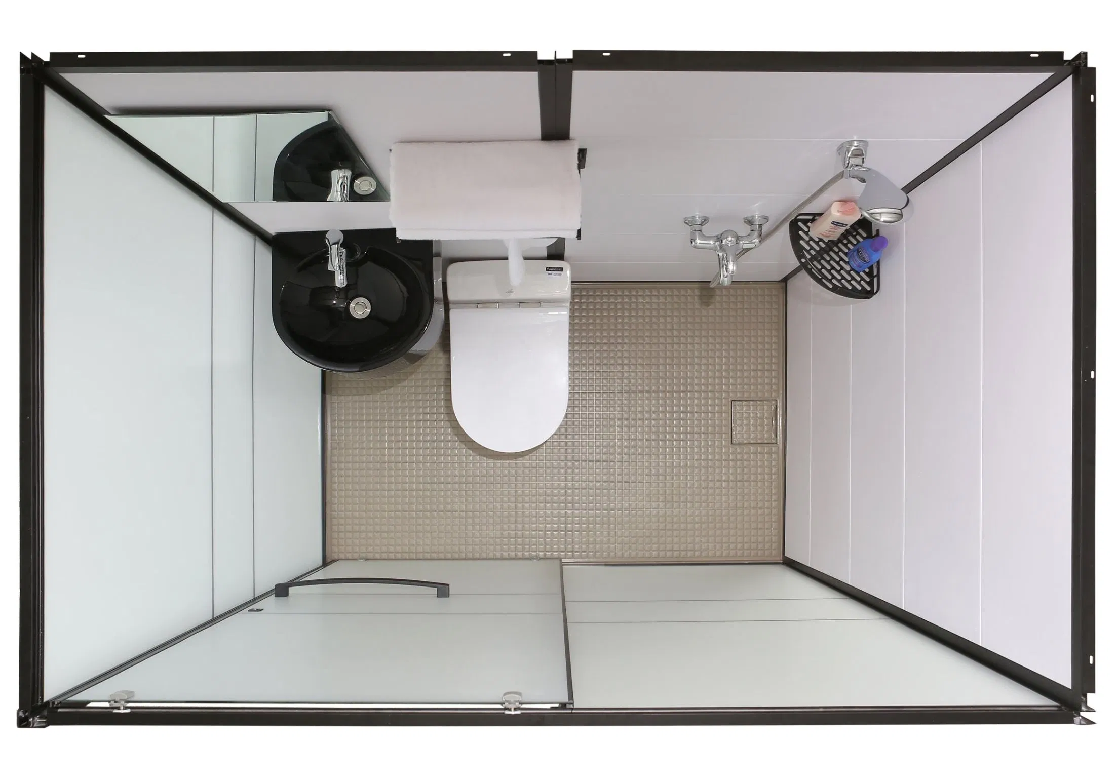 Toilet Shower Cabin Prefab Toilet Bathroom Portable Shower